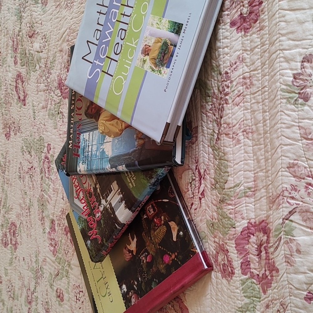 Collection Of 4 Martha Stewart Hardcover Books